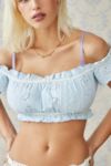 Visualizzazione miniature 2: Kimchi Blue Mini Milk Off-The-Shoulder Top