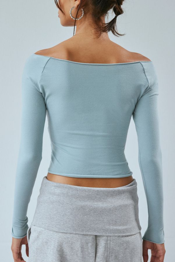 Slide View: 4: UO Boat Neck Top