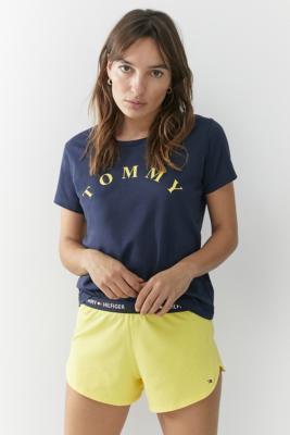 tommy hilfiger shorts and shirt set