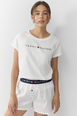 tommy hilfiger t shirt and shorts set