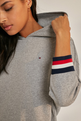 tommy hilfiger flag stripe hoodie