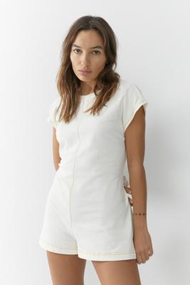 Out From Under Juliet Open-Back Playsuit | Urban Outfitters UK
