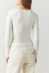 Thumbnail View 4: Out From Under Diana Lace-Trim Henley Top