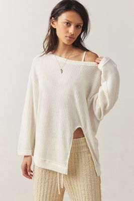Out From Under Eva Off-The-Shoulder Notch Jumper