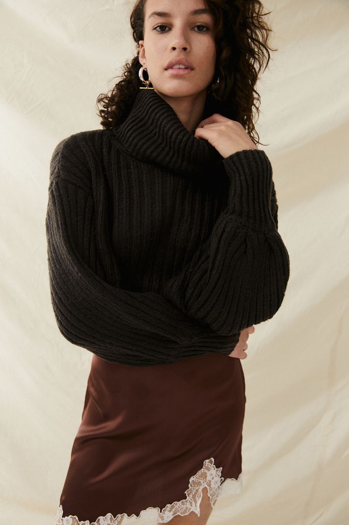 UO Mia Balloon Sleeve Jumper Urban Outfitters UK