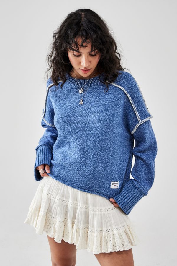 Slide View: 4: BDG Overlock Knit Jumper