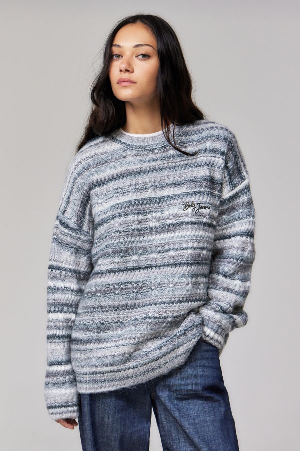 Vista diapositiva: 1: Maglione Lavorato a Maglia BDG Melange