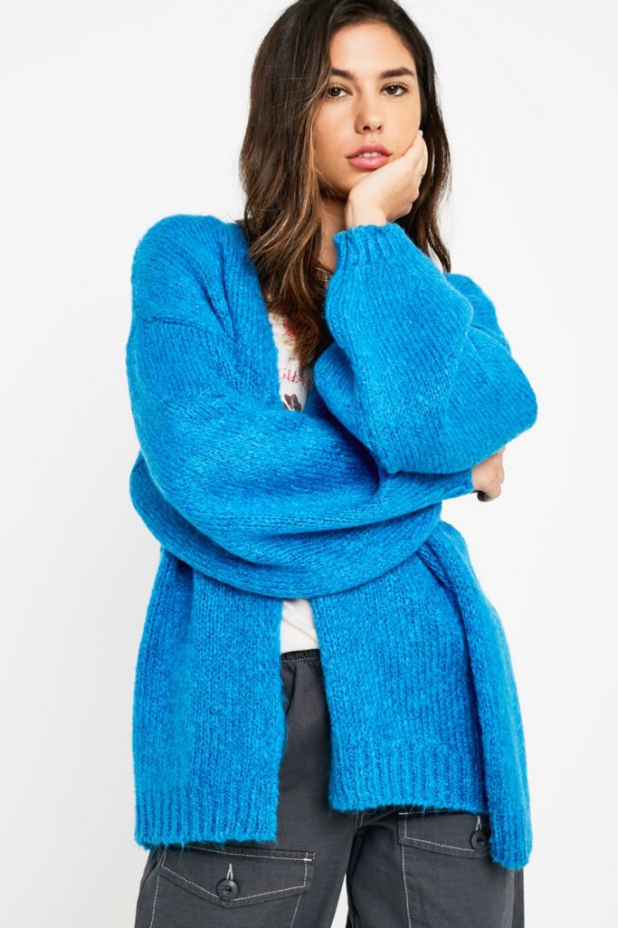 UO Balloon Sleeve Cardigan | Urban Outfitters UK