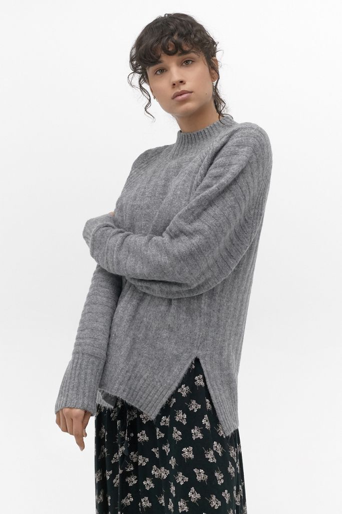 UO Mock Neck Tunic Jumper Urban Outfitters UK