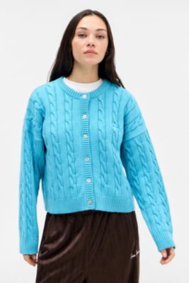 iets frans... Cable Knit Cardigan