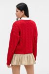 Thumbnail View 4: iets frans... Cable Knit Cardigan