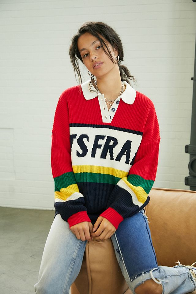 iets frans... Polo Jumper | Urban Outfitters UK