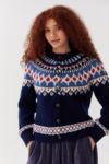 Thumbnail View 1: BDG Fairisle Strick-Strickjacke