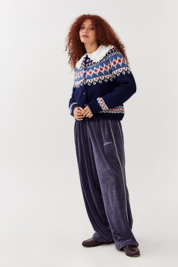 Slide View: 3: BDG Fairisle Strick-Strickjacke