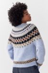 Thumbnail View 5: BDG Fairisle Knit Cardigan