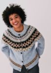 Thumbnail View 6: BDG Fairisle Knit Cardigan