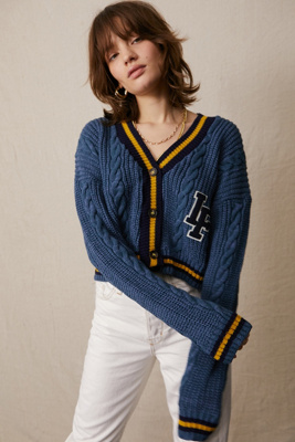 urban outfitters blue cardigan