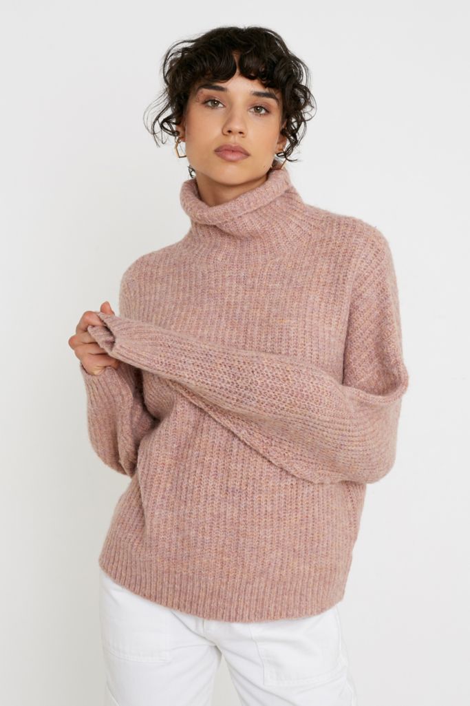 UO Oversize Rollneck Jumper | Urban Outfitters UK