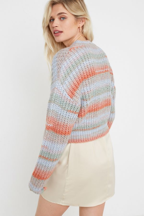 UO Pastel Spacedye Jumper Urban Outfitters UK