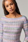 Thumbnail View 2: BDG Space-Dye Ribbed Knit Top