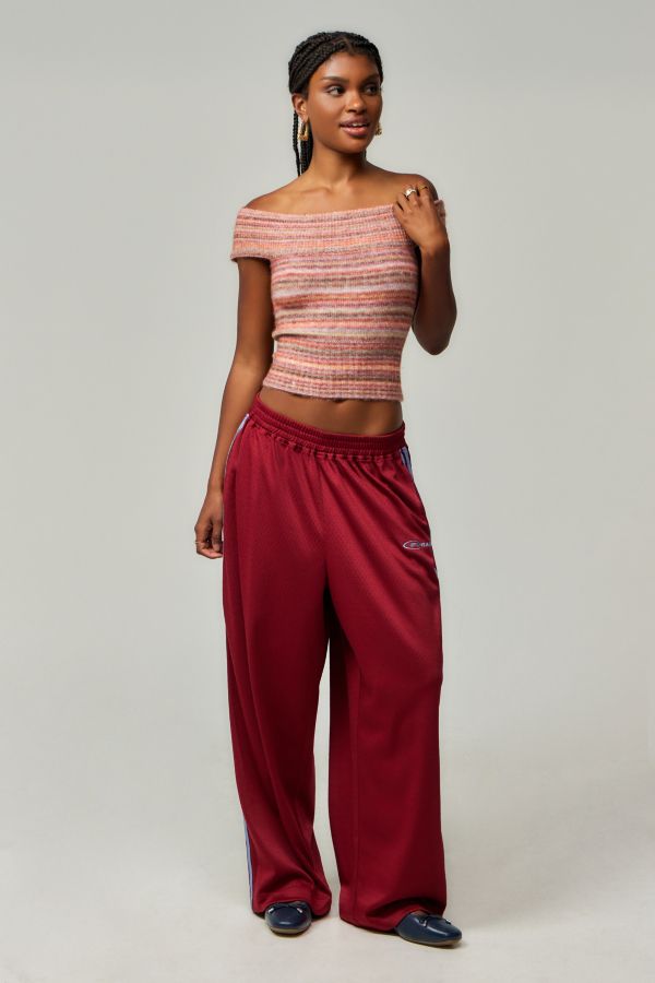 Slide View: 4: UO Space-Dye Off-The-Shoulder Top