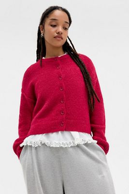 UO Marli Rundhals-Strickjacke