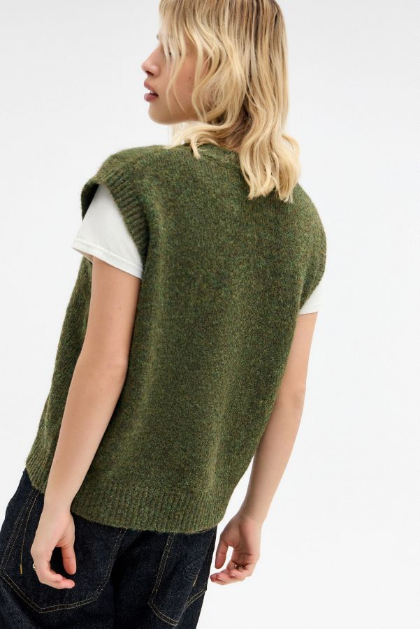 Slide View: 4: BDG Knopf Durch Pullover Weste