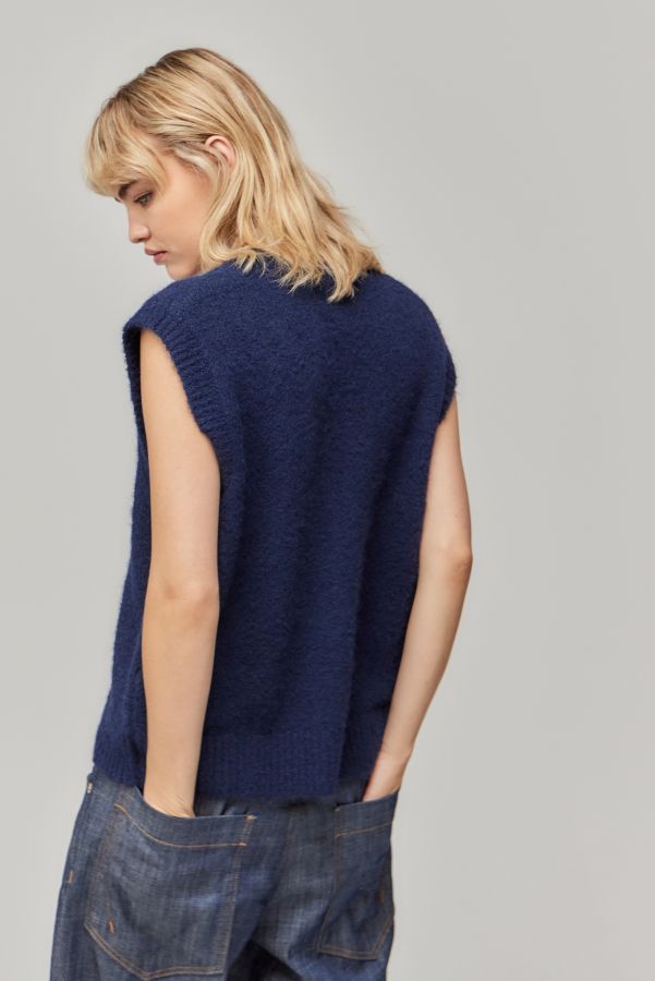 Slide View: 5: BDG Knopf Durch Pullover Weste