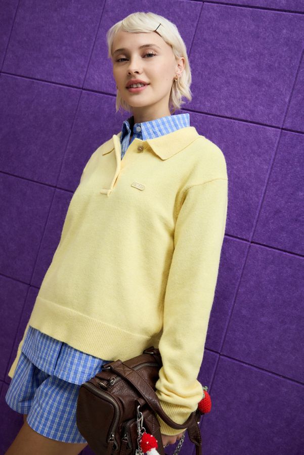 Slide View: 1: iets frans... Collins Polo Pullover