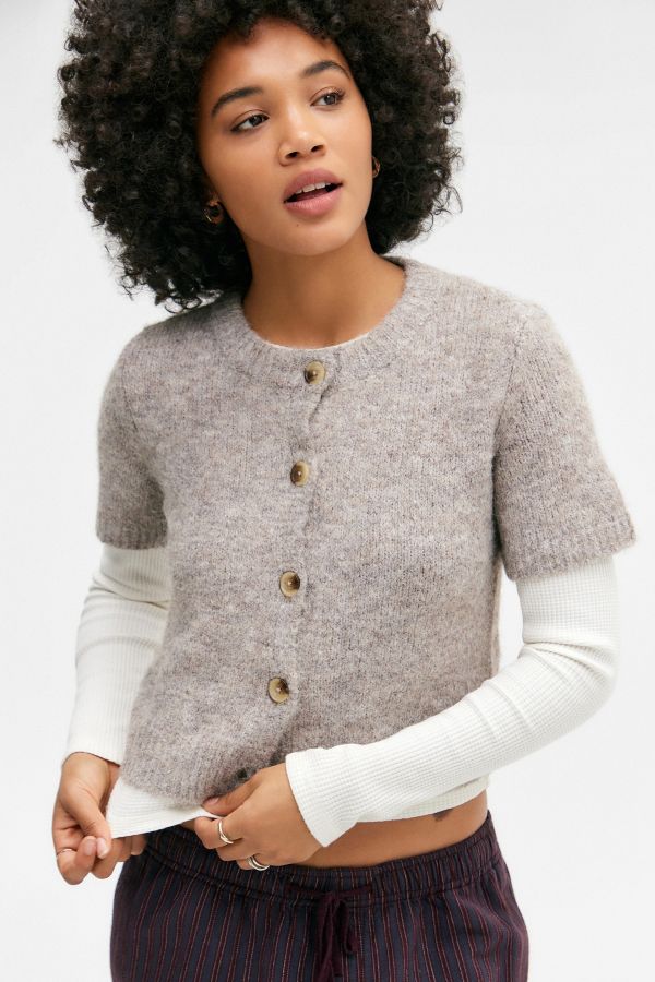 Vista diapositiva: 3: Cardigan a Maniche Corte UO Lofty