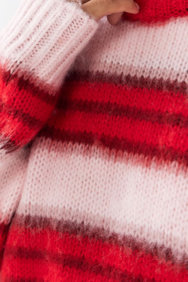 Slide View: 4: BDG Stripe Brushed Knit Jumper