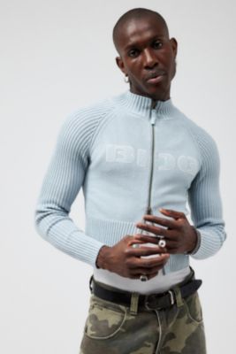 BDG Zip-Through Knit Track Top