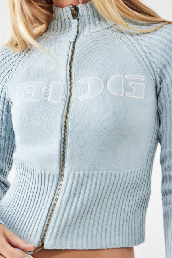 Vista diapositiva: 2: BDG Zip-Through Knit Track Top