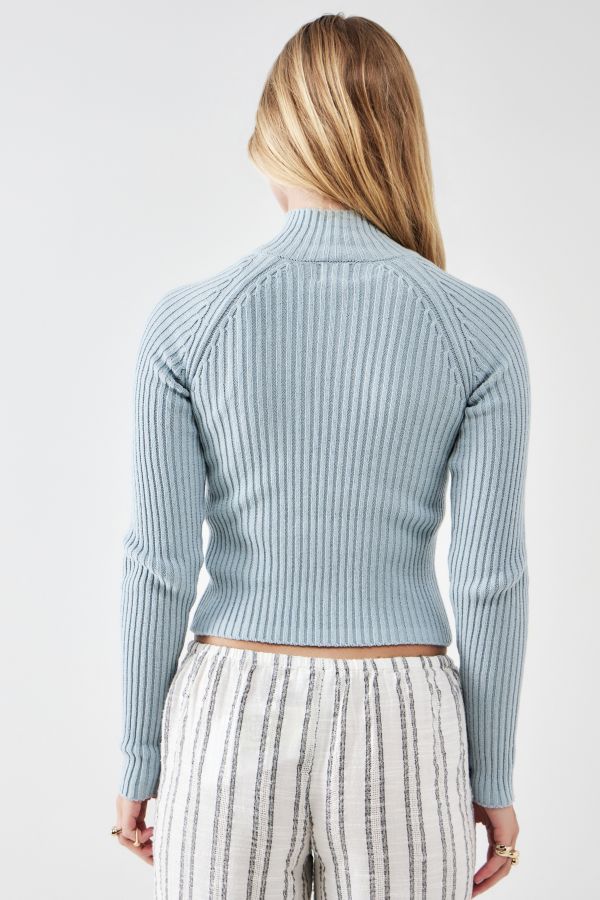 Vista diapositiva: 4: BDG Zip-Through Knit Track Top