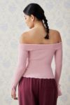 Visualizzazione miniature 4: Kimchi Blue Off-The-Shoulder Knit Top