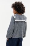 Visualizzazione miniature 4: Cardigan BDG Jesse con Colletto in Pizzo