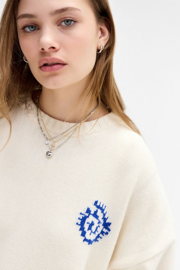 Slide View: 2: UO Blättermuster Skate Pullover