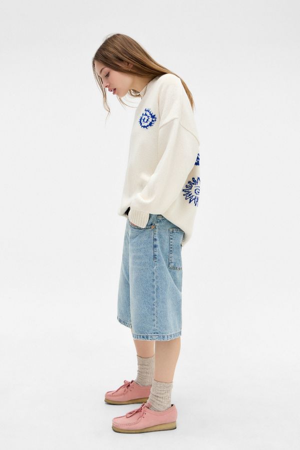 Slide View: 4: UO Blättermuster Skate Pullover