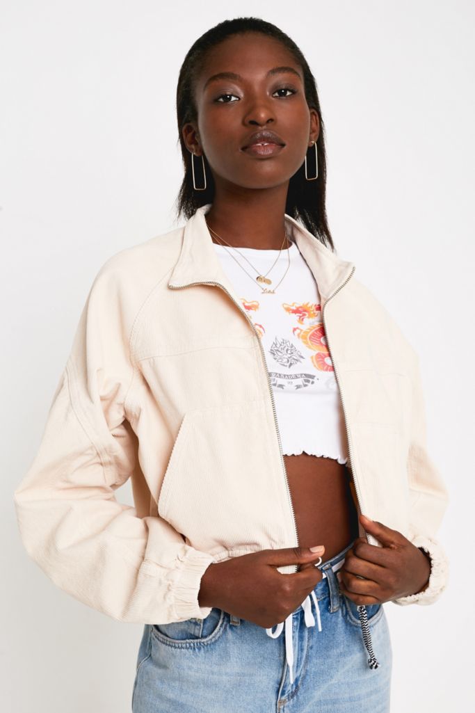 BDG ZipThrough Corduroy Jacket Urban Outfitters UK
