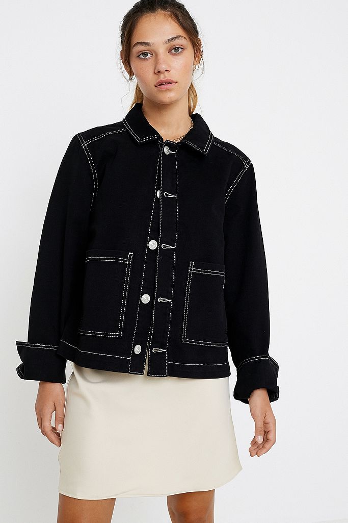 BDG Contrast Stitch Utility Jacket | Urban Outfitters UK