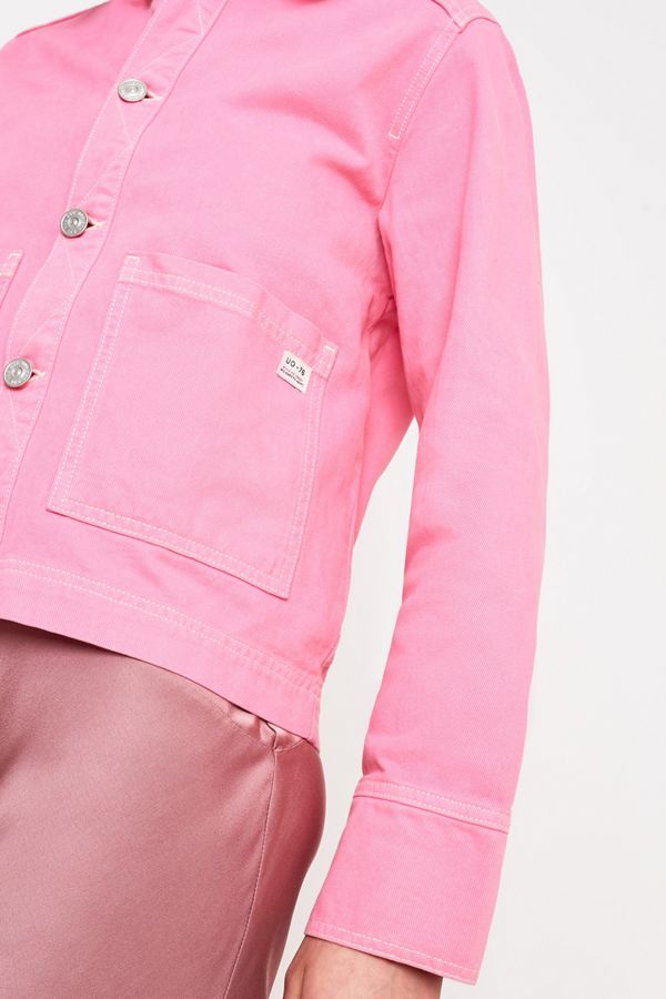 BDG Bright Pink Utility Jacket Urban Outfitters UK