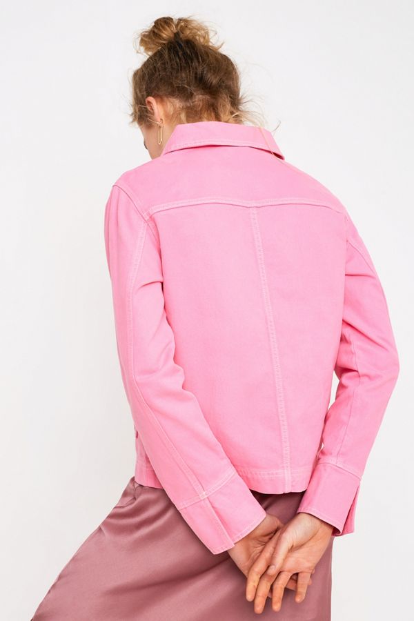BDG Bright Pink Utility Jacket Urban Outfitters UK