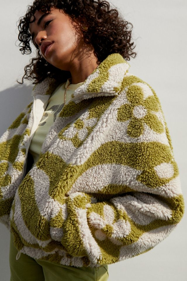 Olivia Printed Sherpa Jacket