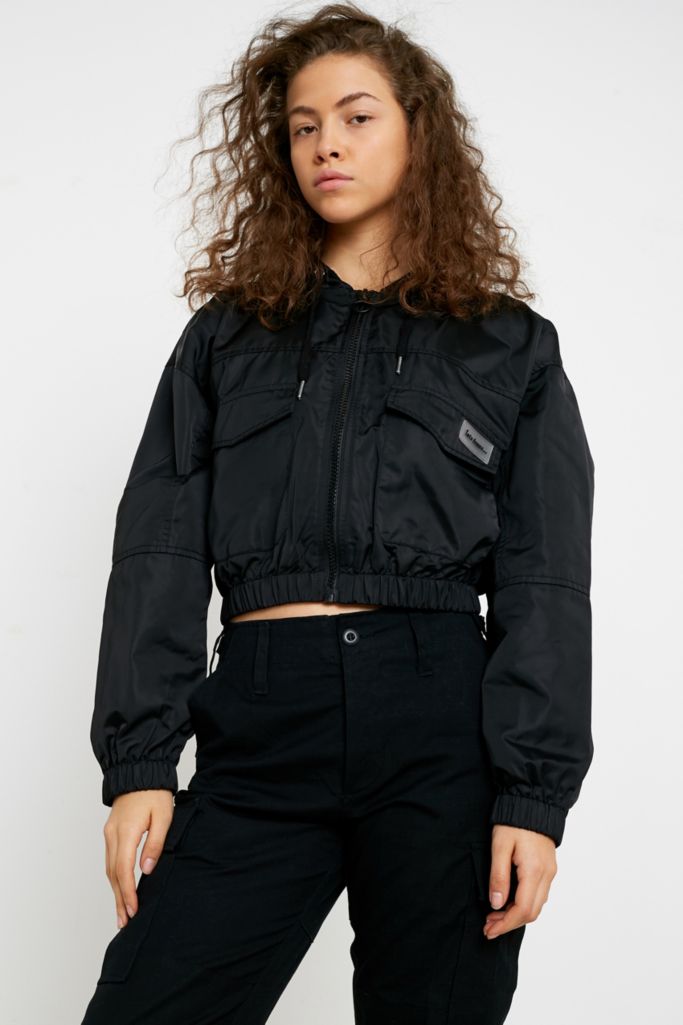 iets frans... Sateen Patch Pocket Crop Jacket | Urban Outfitters UK