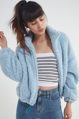 urban outfitters fluffy jacket