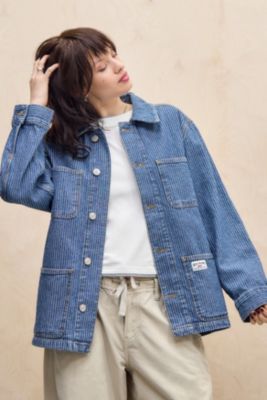 BDG Nola Stripe Painters Jacket