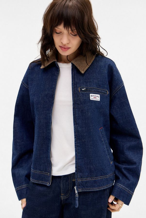 Slide View: 1: BDG Luca Shrunken Denim Jacket