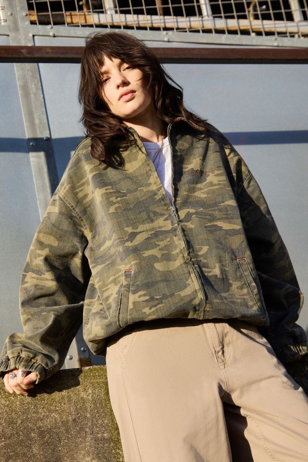 Vista diapositiva: 1: BDG Camo Harrington jacket