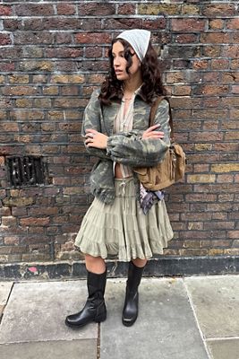 BDG Camo Harrington jacket