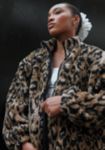 Thumbnail View 11: BDG Olive Leopard Print Fleece